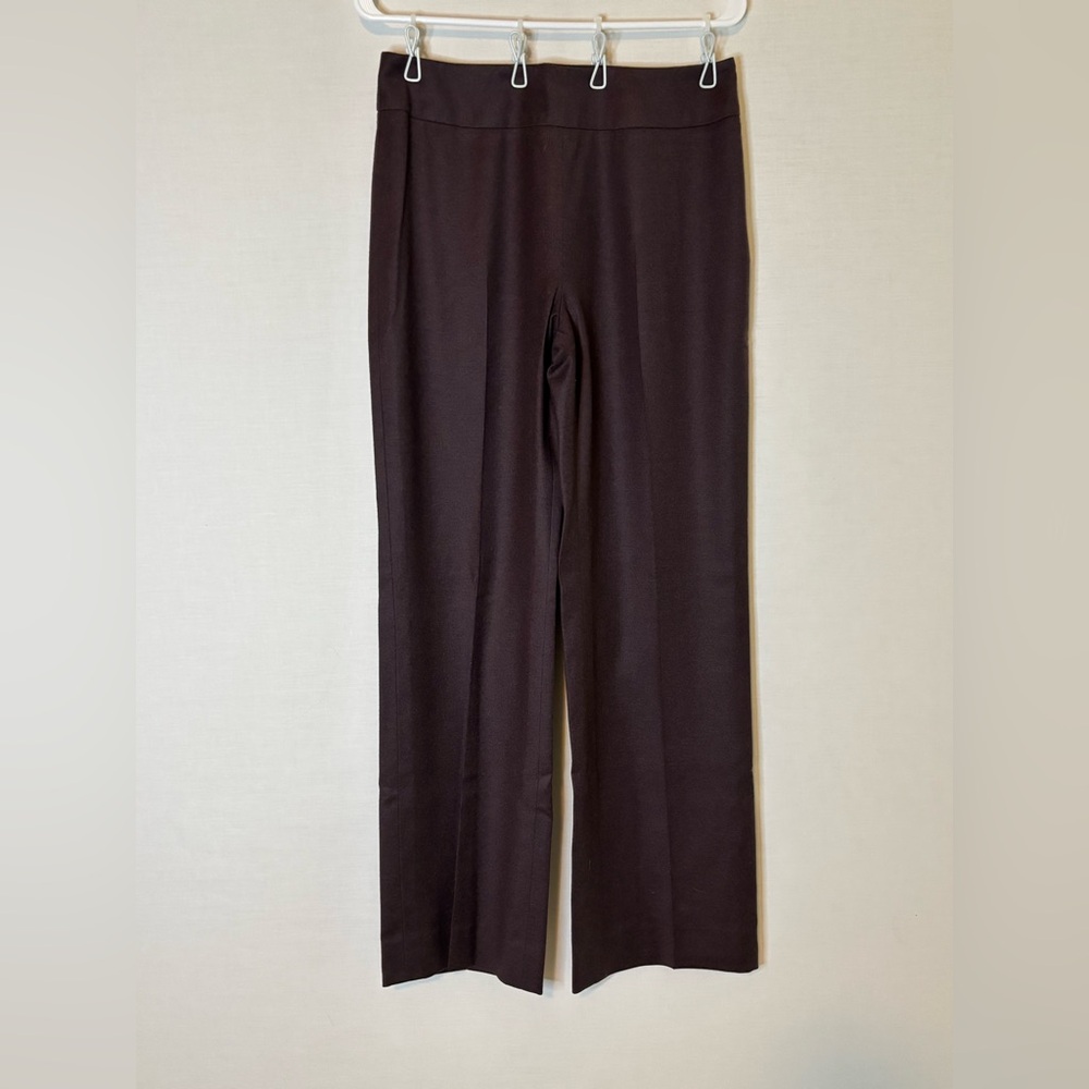 Oscar De La Renta Brown Dress Pants- Virgin Wool With Silk Lining